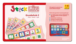 Abbildung von SteckLÜK. Grundschule mix 2 Mathe - Deutsch - Logik: Alter 7 - 8 (rot) | 1. Auflage | 2016 | beck-shop.de