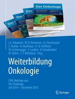 Abbildung von Adamietz / Bechstein | Weiterbildung Onkologie | 1. Auflage | 2016 | beck-shop.de