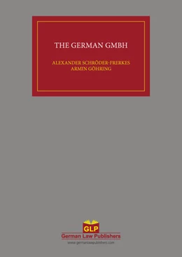 Abbildung von Schröder-Frerkes / Göhring | The German GmbH | 1. Auflage | 2015 | beck-shop.de