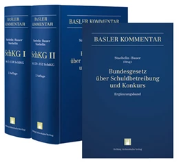 Abbildung von Staehelin / Bauer | Bundesgesetz über Schuldbetreibung und Konkurs I (Art. 1-158 SchKG) + II (Art. 159-352 SchKG) + Ergänzungsband • Set | 2. Auflage | 2016 | beck-shop.de