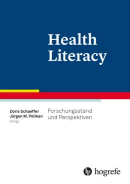 Abbildung von Schaeffer / Pelikan | Health Literacy | 1. Auflage | 2016 | beck-shop.de