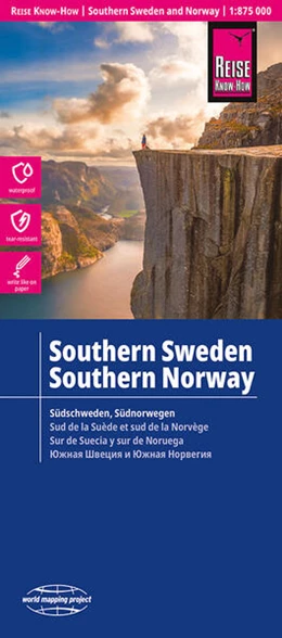 Abbildung von Peter Rump | Reise Know-How Landkarte Südschweden, Südnorwegen 1:875.000 | 4. Auflage | 2016 | beck-shop.de