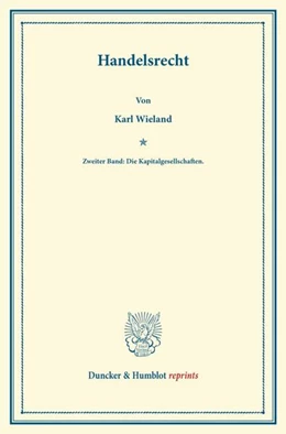 Abbildung von Wieland / Binding | Handelsrecht | 1. Auflage | 2016 | beck-shop.de