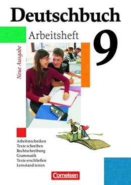 Abbildung von Diehm / Grunow | Deutschbuch Gymnasium. Allgemeine bisherige Ausgabe, 9. Schuljahr - Abschlussband 5-jährige Sekundarstufe I - Arbeitsheft mit Lösungen | 1. Auflage | 2008 | beck-shop.de