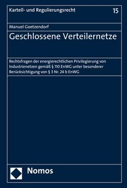 Abbildung von Goetzendorf | Geschlossene Verteilernetze | 1. Auflage | 2016 | 15 | beck-shop.de