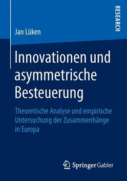 Abbildung von Lüken | Innovationen und asymmetrische Besteuerung | 1. Auflage | 2016 | beck-shop.de