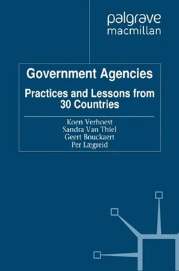 Abbildung von Verhoest / Thiel | Government Agencies | 1. Auflage | 2016 | beck-shop.de