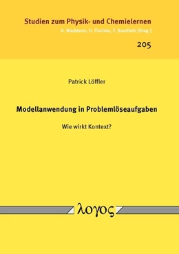 Abbildung von Löffler | Modellanwendung in Problemlöseaufgaben -- Wie wirkt Kontext? | 1. Auflage | 2016 | 205 | beck-shop.de