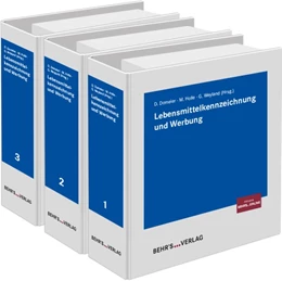 Abbildung von Domeier / Holle | Lebensmittelkennzeichnung und Werbung | 1. Auflage | 2024 | beck-shop.de