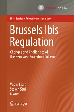 Abbildung von Lazic / Stuij | Brussels Ibis Regulation | 1. Auflage | 2016 | beck-shop.de
