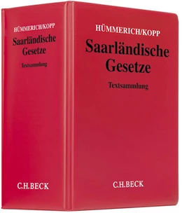 Abbildung von Hümmerich / Kopp | Saarländische Gesetze | 76. Auflage | 2024 | beck-shop.de