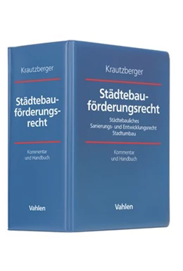 Abbildung von Krautzberger | Städtebauförderungsrecht Hauptordner 86 mm • 1 Ersatzordner (leer) | 1. Auflage | | beck-shop.de