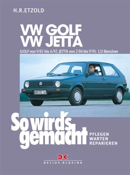 Abbildung von Etzold | VW GOLF II 9/83-6/92, VW JETTA II 2/84-9/91 | 13. Auflage | 2016 | beck-shop.de