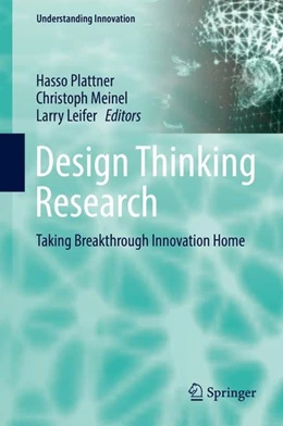 Abbildung von Plattner / Meinel | Design Thinking Research | 1. Auflage | 2016 | beck-shop.de