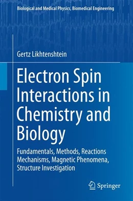 Abbildung von Likhtenshtein | Electron Spin Interactions in Chemistry and Biology | 1. Auflage | 2016 | beck-shop.de