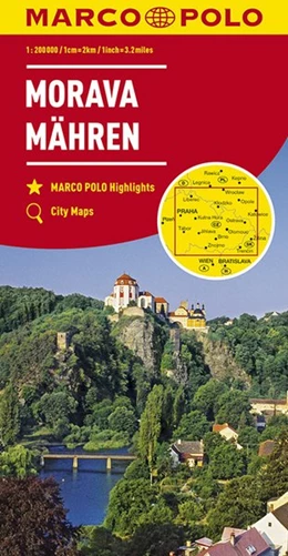 Abbildung von MARCO POLO Karte Tschechien 02 Mähren 1:200 000 | 3. Auflage | 2017 | beck-shop.de