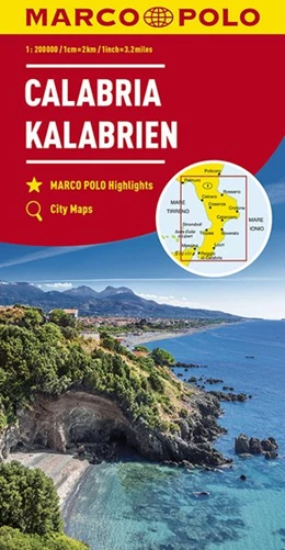 Abbildung von MARCO POLO Karte Italien 13. Kalabrien 1:200 000 | 4. Auflage | 2017 | beck-shop.de
