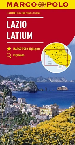 Abbildung von MARCO POLO Karte Italien 09. Latium 1:200 000 | 4. Auflage | 2017 | beck-shop.de