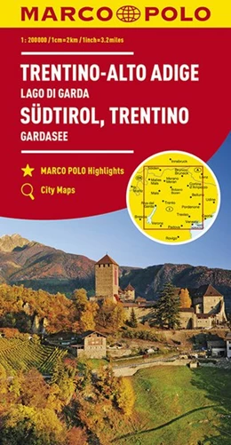 Abbildung von MARCO POLO Karte Italien 03. Südtirol, Trentino, Gardasee 1:200 000 | 6. Auflage | 2017 | beck-shop.de
