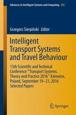 Abbildung von Sierpinski | Intelligent Transport Systems and Travel Behaviour | 1. Auflage | 2016 | beck-shop.de