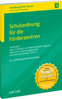 Abbildung von Schulordnung für die Förderzentren | 22. Auflage | 2016 | beck-shop.de