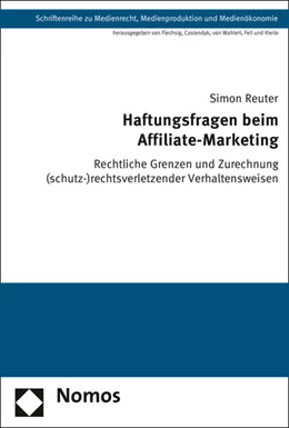 Abbildung von Reuter | Haftungsfragen beim Affiliate-Marketing | 1. Auflage | 2016 | beck-shop.de