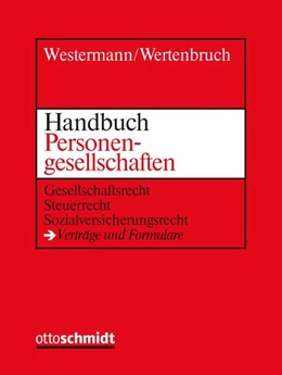 Abbildung von Westermann / Wertenbruch | Handbuch Personengesellschaften | 1. Auflage | 2024 | beck-shop.de