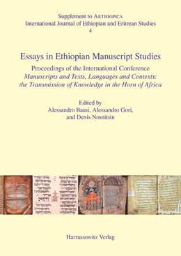 Abbildung von Bausi / Gori | Essays in Ethiopian Manuscript Studies | 1. Auflage | 2016 | beck-shop.de