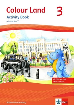 Abbildung von Colour Land. Für den Beginn ab Klasse 1 / Activity Book mit Audio-CD und Bildkarten 3. Schuljahr | 1. Auflage | 2017 | beck-shop.de