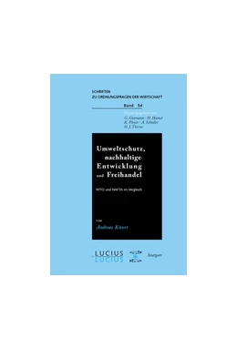 Abbildung von Knorr | Umweltschutz, nachhaltige Entwicklung und Freihandel | 1. Auflage | 1997 | 54 | beck-shop.de