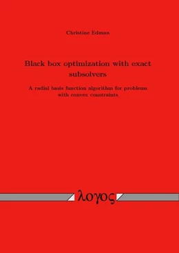 Abbildung von Edman | Black box optimization with exact subsolvers | 1. Auflage | 2016 | beck-shop.de