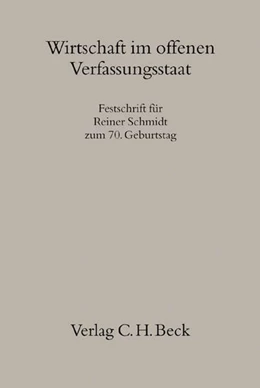 Abbildung von Wirtschaft im offenen Verfassungsstaat | 1. Auflage | 2006 | beck-shop.de