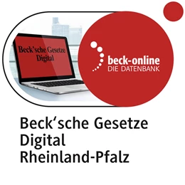 Abbildung von beck-online. Beck'sche Gesetze Digital Rheinland-Pfalz | 1. Auflage | | beck-shop.de