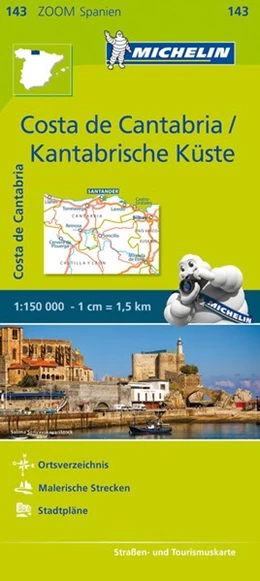 Abbildung von Costa de Cantabria - Zoom Map 143 | 7. Auflage | 2017 | beck-shop.de