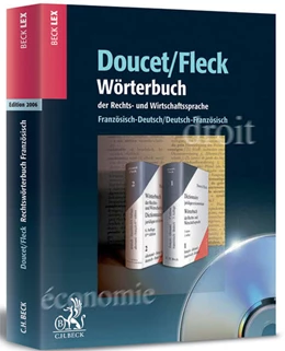 Abbildung von Doucet / Fleck | Wörterbuch der Rechts- und Wirtschaftssprache CD-ROM | 1. Auflage | 2007 | beck-shop.de