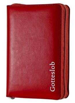 Abbildung von Gotteslob Taschenausgabe Region Ost. Cabra-Leder rot mit Reißverschluss | 1. Auflage | 2016 | beck-shop.de