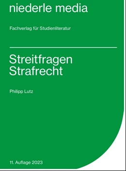 Abbildung von Lutz | Karteikarten Streitfragen Strafrecht | 5. Auflage | 2023 | beck-shop.de