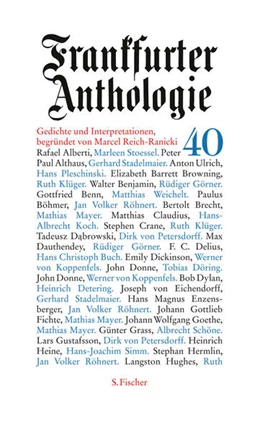 Abbildung von Spiegel | Frankfurter Anthologie 40 | 1. Auflage | 2017 | beck-shop.de