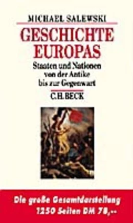 Abbildung von Salewski, Michael | Geschichte Europas | 2. Auflage | 2004 | beck-shop.de