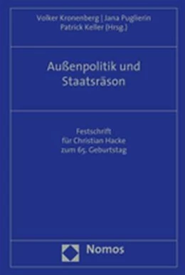 Abbildung von Kronenberg / Puglierin | Außenpolitik und Staatsräson | 1. Auflage | 2008 | beck-shop.de