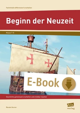 Abbildung von Gerner | Beginn der Neuzeit | 1. Auflage | 2015 | beck-shop.de