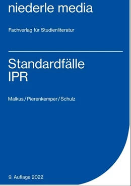 Abbildung von Malkus / Pierenkemper | Standardfälle IPR | 5. Auflage | 2022 | beck-shop.de