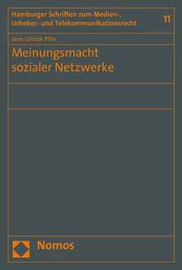Abbildung von Pille | Meinungsmacht sozialer Netzwerke | 1. Auflage | 2016 | beck-shop.de