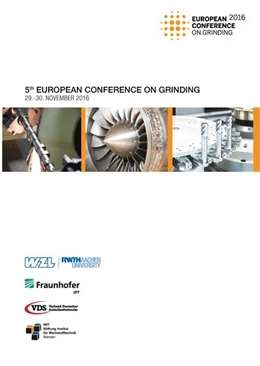 Abbildung von Klocke / Brinksmeier | 5th European Conference on Grinding (Deutsch) | 1. Auflage | 2016 | beck-shop.de