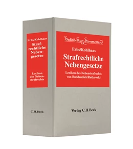 Abbildung von Buddendiek / Rutkowski | Lexikon des Nebenstrafrechts | 47. Auflage | 2024 | Band 17 a | beck-shop.de