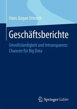 Abbildung von Etterich | Geschäftsberichte | 1. Auflage | 2016 | beck-shop.de