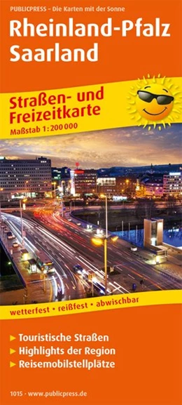 Abbildung von Rheinland-Pfalz. Straßen- und Freizeitkarte 1 : 20 000 | 1. Auflage | 2017 | beck-shop.de