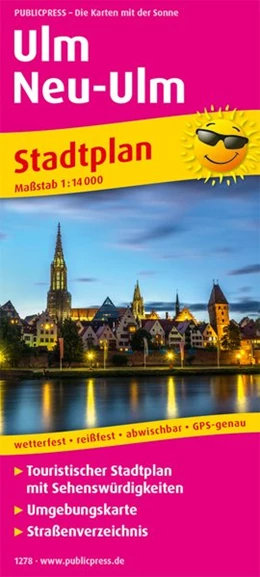 Abbildung von Ulm / Neu-Ulm 1:14 000 | 1. Auflage | 2018 | beck-shop.de