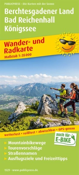 Abbildung von Berchtesgadener Land, Bad Reichenhall, Königssee 1:35 000 | 1. Auflage | 2017 | beck-shop.de