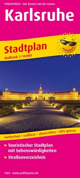 Abbildung von Karlsruhe. Stadtplan | 1. Auflage | 2018 | beck-shop.de
